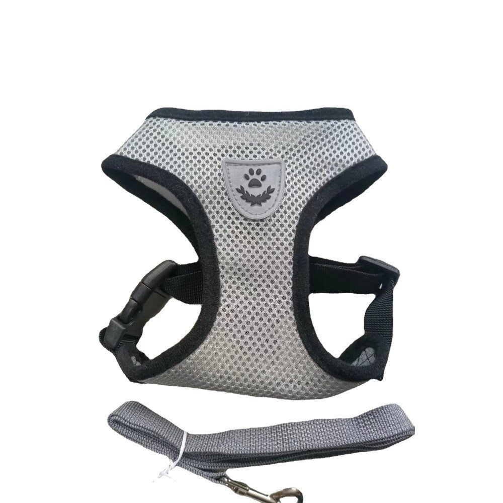 Hamster Chống Cháy Nổ Đấm Đồ Cho Thú Cưng Dây Đeo Ngực Bộ Thú Cưng Dây Kéo Dây Đeo Lưới Thời Trang B