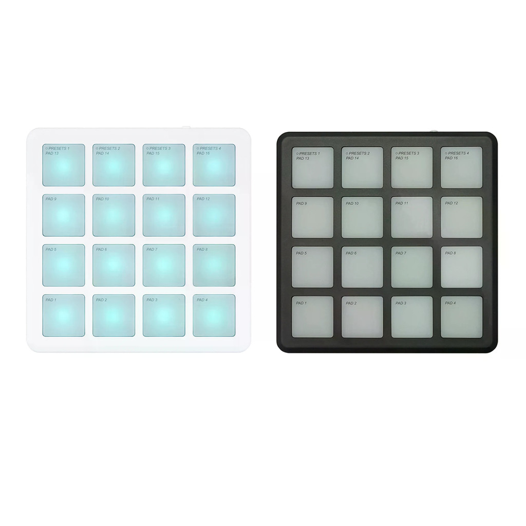 M-VAVE SMC-PAD Pocket Pad Bộ điều khiển MIDI không dây di động 16 miếng đệm Bộ gõ thích hợp Bộ điều 