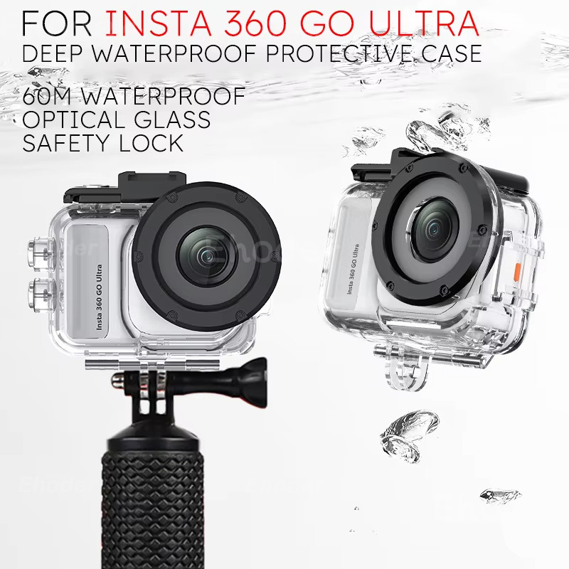 Insta360 GO Ultra Dive Case Vỏ bảo vệ vỏ chống nước cho máy ảnh hành động Insta360 GO Ultra Phụ kiện