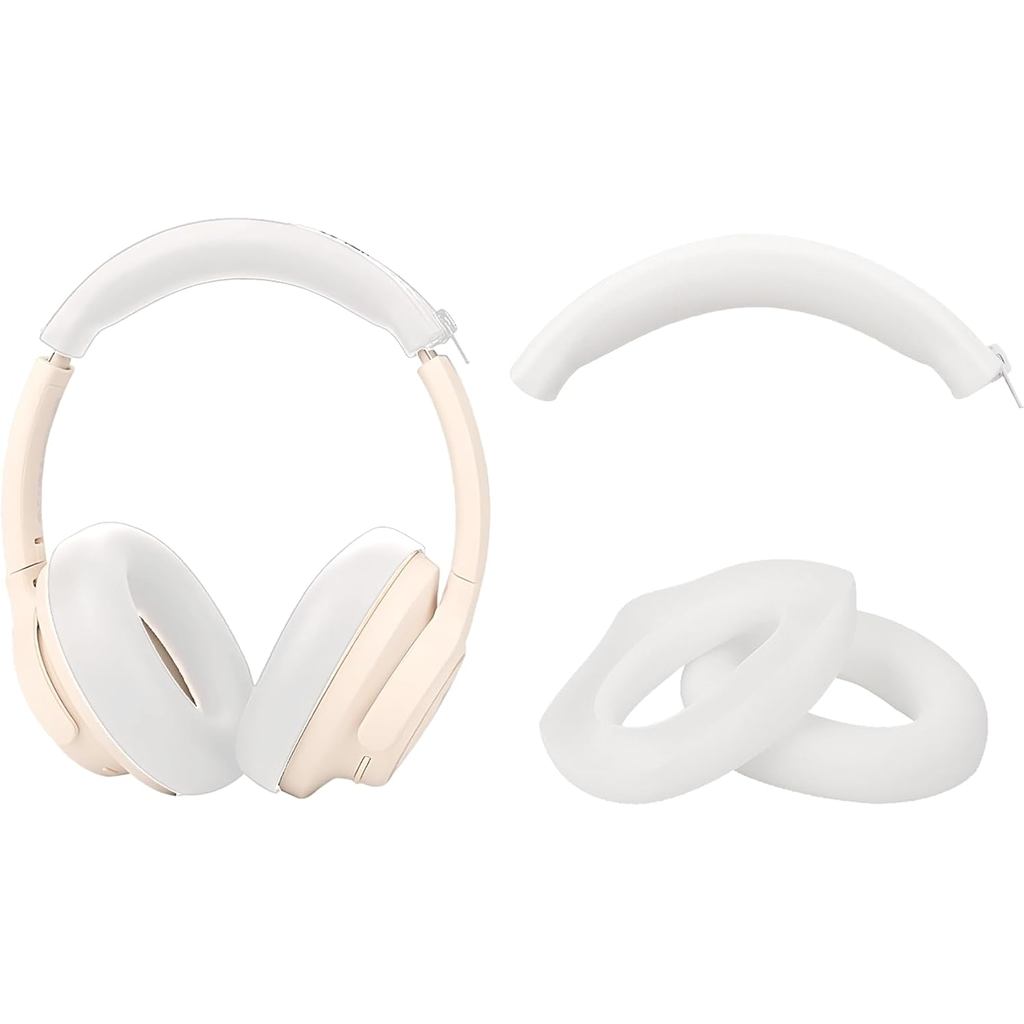 Ốp Lưng Silicon Cho Soundcore Của Anker Q20i Tai Nghe Khử Tiếng Ồn Chủ Động Lai, Nắp Tai / Vỏ Băng Đ