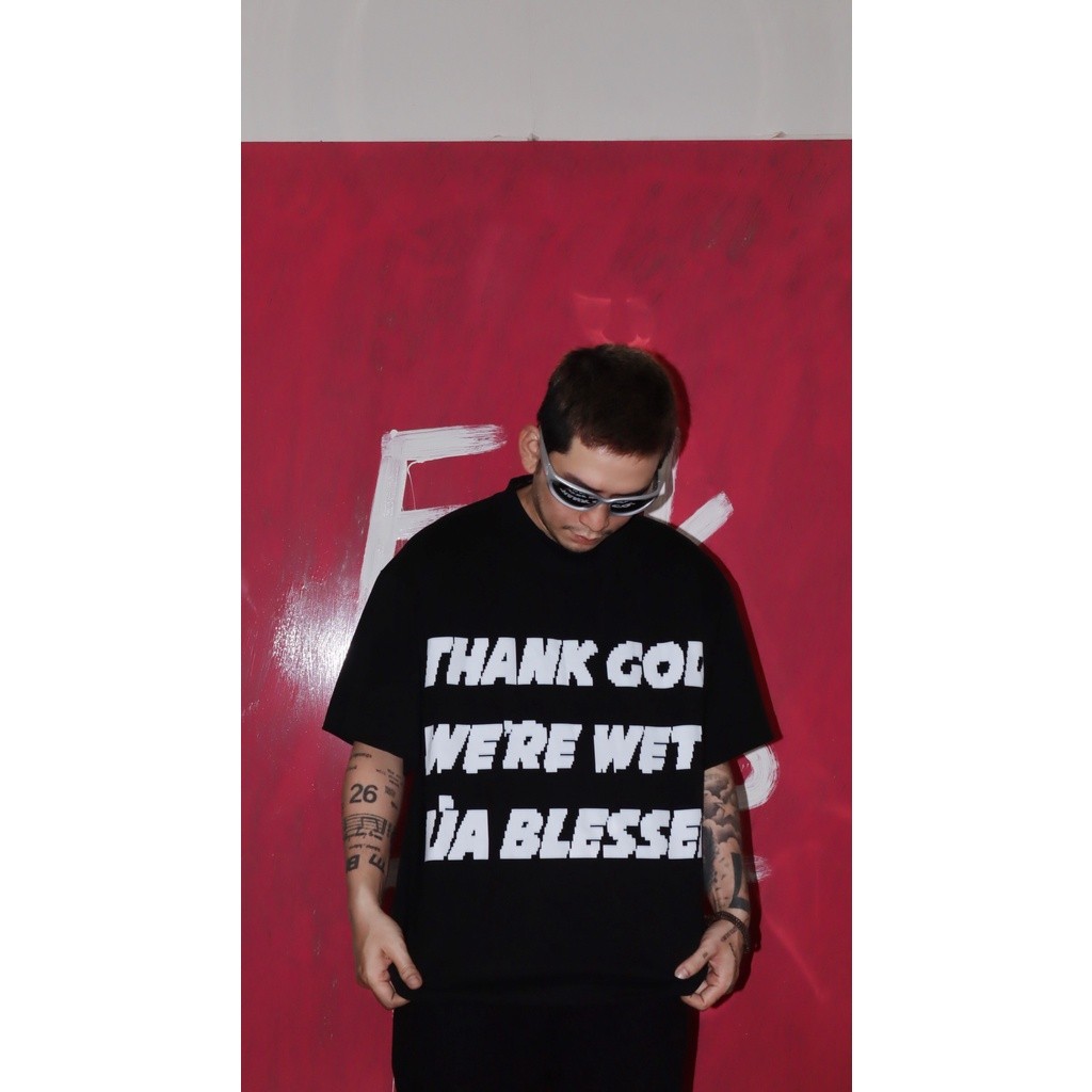 [CHÍNH HÃNG] - nsoh - áo thun Blessed