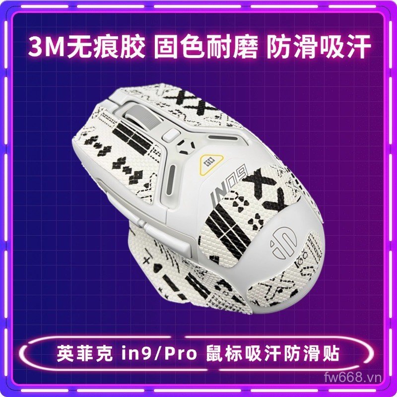 Phổ Biến Thích Hợp Cho Chuột Infec IN9 Miếng Dán Chống Trơn Trượt In9 pro Miếng Dán Chống Mồ Hôi Màn