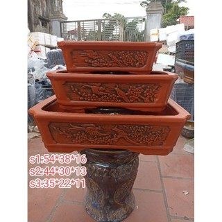 chậu chữ nhật cao cấp