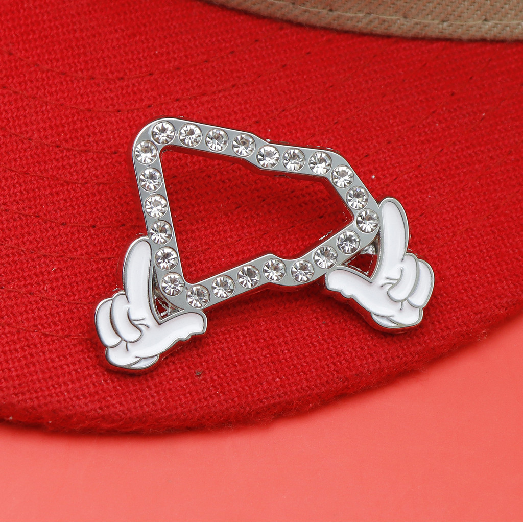 Retro Mexican Decoration Hat Pins Metal Enamel  Brooches Baseball Hat Brooches YKKS
