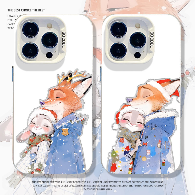 ốp lưng iphone Giáng sinh Nick Judy Cho Iphone 17 Iphone  11 12 13 14 15 16 7 xs xr Pro Max Plus