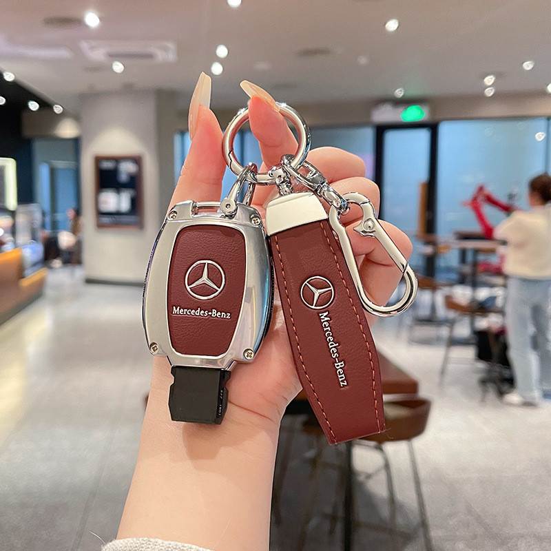 Thích hợp cho Mercedes-Benz c200l Chìa Khóa glc300 Xe a-Class B-Class c180l Vỏ glc260 Phong Cách Cũ 