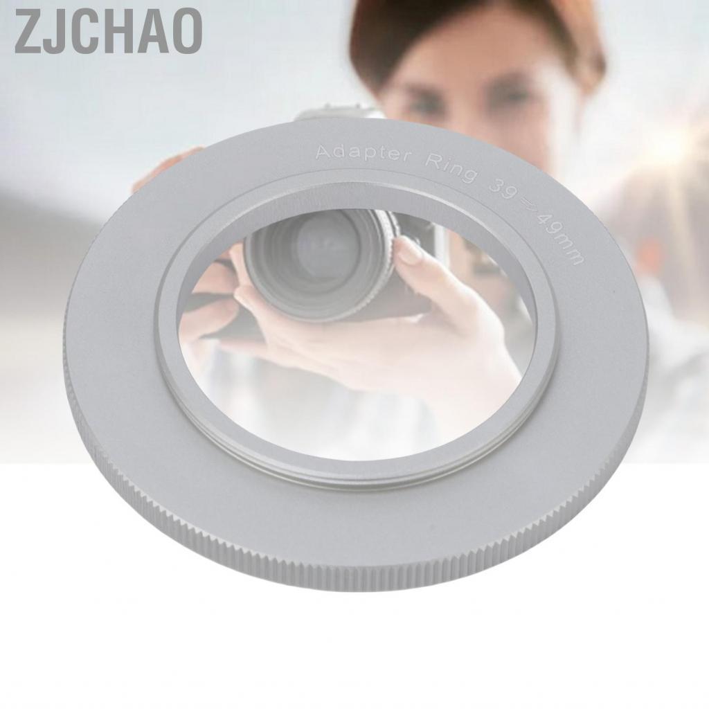 Zjchao Zjchao Gugxiom 39mm đến 49mm Bộ chuyển đổi ống kính máy ảnh Bộ lọc Step Up Ring với ren kim l