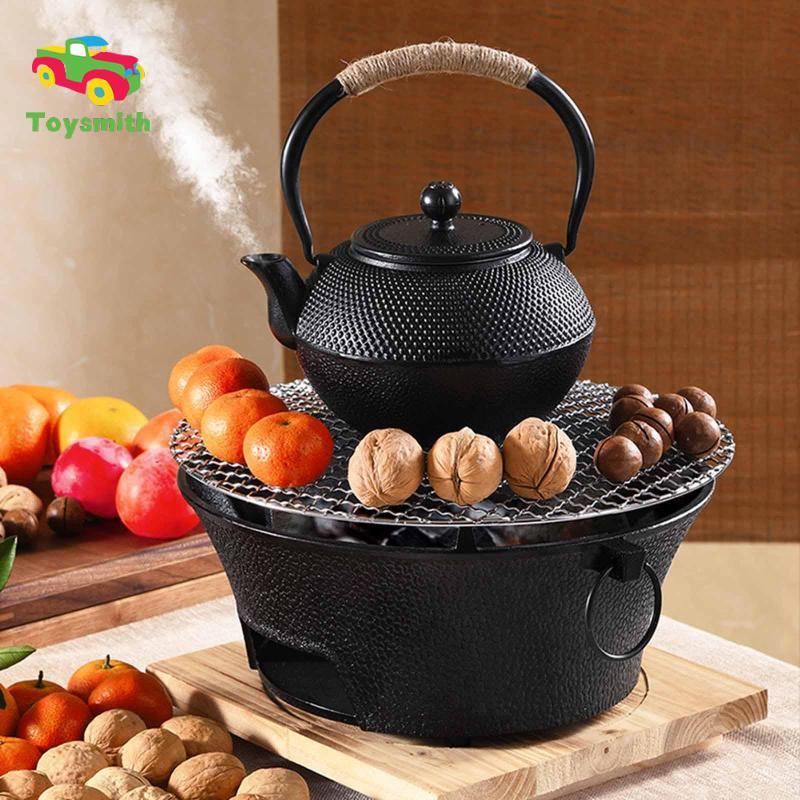 Bếp Cắm Trại Mini BBQ Than Nướng Bên Ngoài Đi Bộ Đường Dài Than Hibachi Nướng