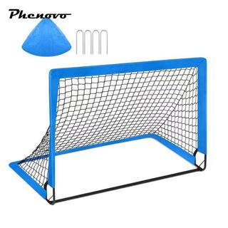Lưới bóng đá dành cho trẻ em, bộ cổng bóng đá kèm phụ kiện, lưới mục tiêu di động và dùng ngoài trời.