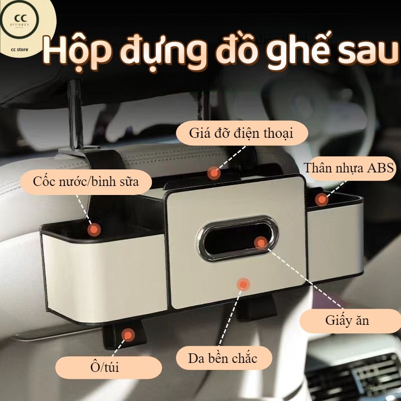 Hộp đựng đồ Ghế Sau đa Năng