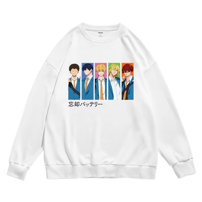 Bộ Hoodie Nam Nữ Hình Nhân Vật Anime Amnesia với Thiết Kế Cổ Tròn Phù Hợp cho Sinh Viên