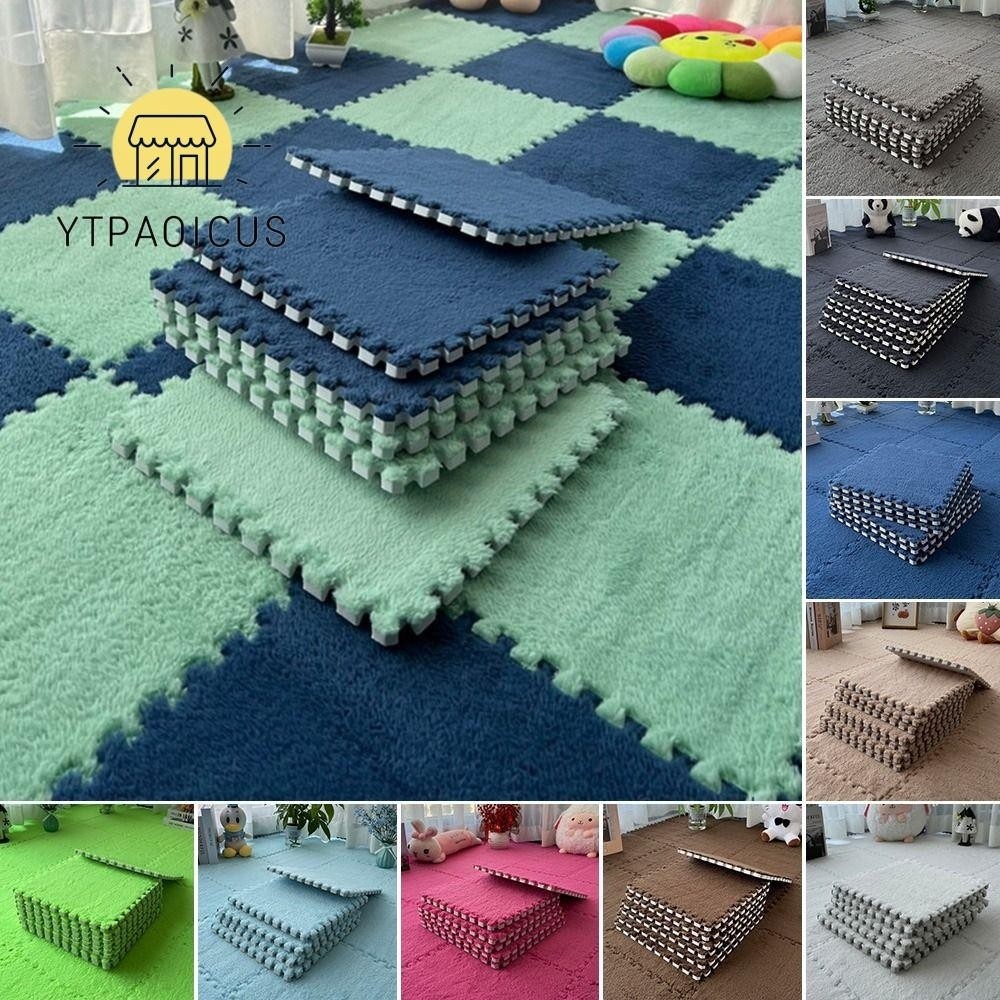 YURUYI 10 Pcs 30 * 30cm Children Exercise Mat Comfortable Gift Home Bebe Pad