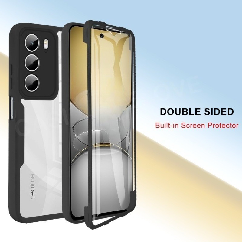 Dành Cho Realme C100 5G 2026 C83 5G 360 Ốp lưng Plus Flip Cover 360° Ốp lưng bảo vệ chống sốc bằng s