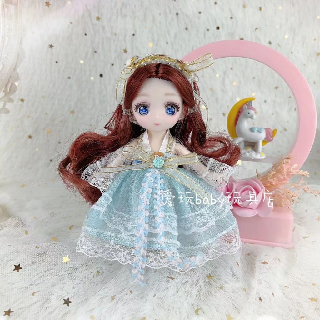 Ob11 Quần Áo Búp Bê-17cm Quần Áo Búp Bê Hai Chiều Cô Gái Truyện Tranh Mặt 8 Điểm BJD Đồ Chơi Trẻ Em 