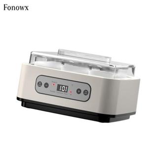 Máy làm sữa chua Fonowx DIY Natto Maker Dễ dàng với 6 lọ thủy tinh Máy sữa chua tự động để làm sữa chua chuyên nghiệp