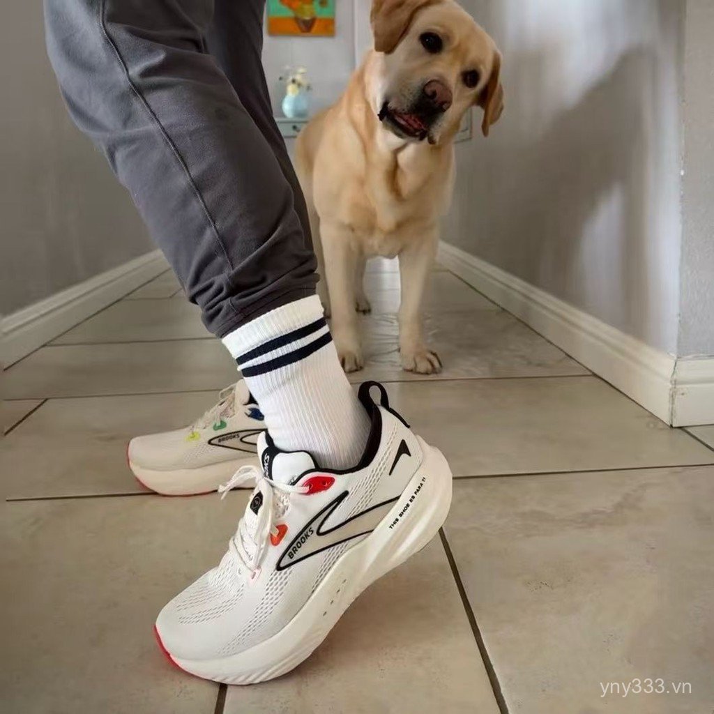 Puyuan Brooks Brooks Brooks Ghost max 2 Nam Nữ Giày Chạy Bộ Nhẹ Ngoài Trời Giày Lưới Chạy Bộ