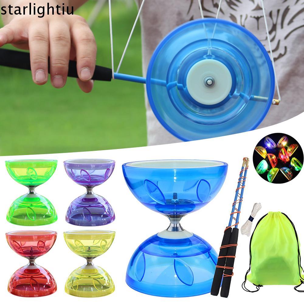 ONLYES Diabolo Trung Quốc, Hình Bát Mềm Yo-yo Trung Quốc, Xây Dựng Cơ Thể Da Dày Phong Cách Dạ Quang