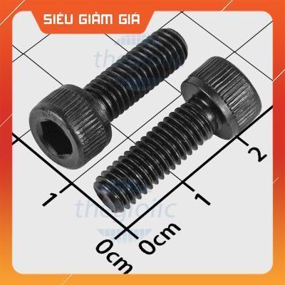 [20 Cái]- Ốc Lục Giác HEX2 M6 X 18mm DIN912 SmartFix Linh Kiện
