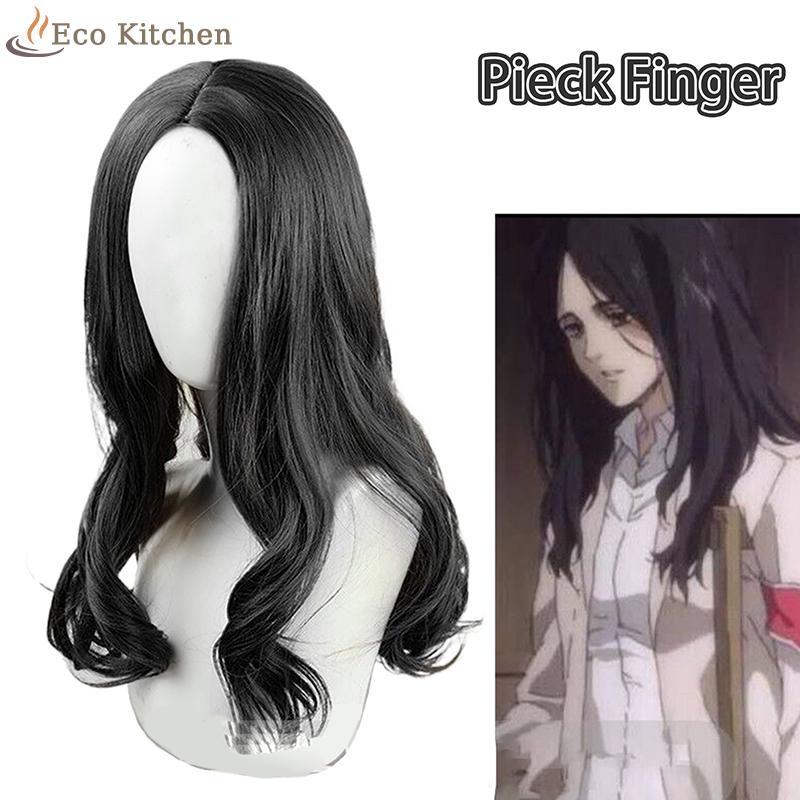 [Eco Kitchen] Attack On Titan Pieck Finger Cosplay Tóc Giả Dài 60cm Tóc Giả Tổng Hợp Chịu Nhiệt Tiệc