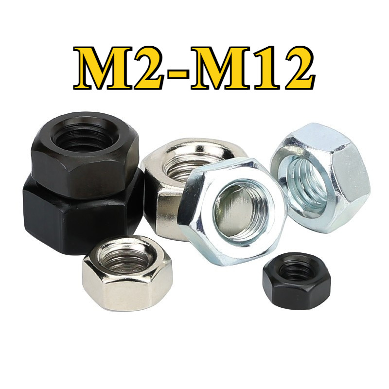 Đai Ốc, Tán Dẹp, Tán Ecu mạ kẽm(GI)/Mạ niken Dùng Cho Bulong Loại Tốt ecu lục giác, đai ốc lục giác,