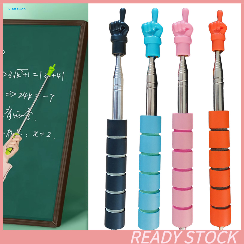 CM Finger Pointer Stick Hình dạng vui nhộn Thanh đọc ngón tay có thể mở rộng Con trỏ giáo viên bằng 