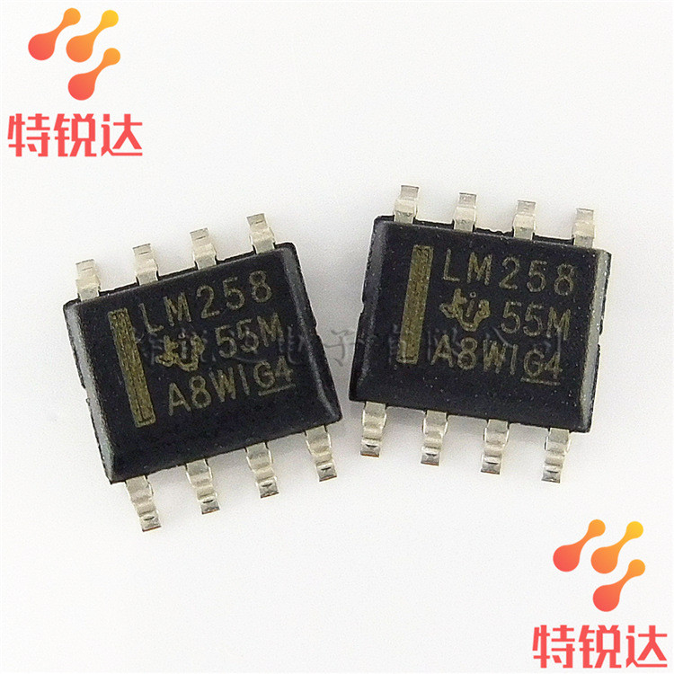 LM258 DRG4 SOP-8 Patch Bộ khuếch đại hoạt động hai kênh Chip TI / Texas Instruments LM258