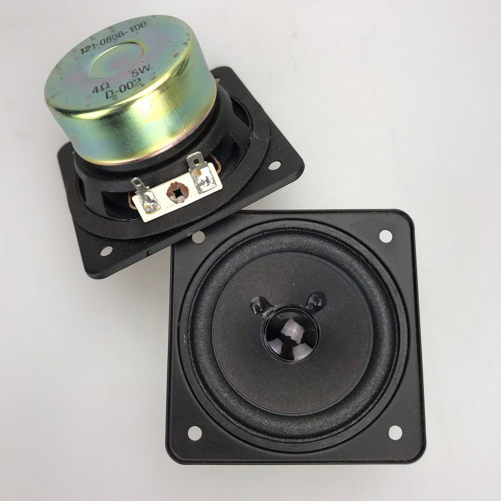 Spike Philips 10Cm Full Tần Số Loa Hộp Vệ Tinh DIY Loa Nhỏ 10Cm Full Tần Số Loa Vuông 4 Euro Một Cặp