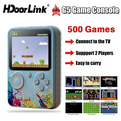 Máy chơi Game cầm tay Mini HdoorLink G5 500 trò chơi Tay cầm chơi Game di động có màn hình LCD 3.0in