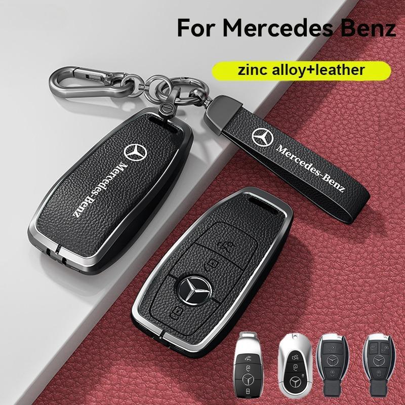 Ốp Chìa Khóa Hợp Kim Kẽm Cho 2024 Mercedes-Benz A-Class, C-Class, E-Class, S-Class W213, E63, GLK AM