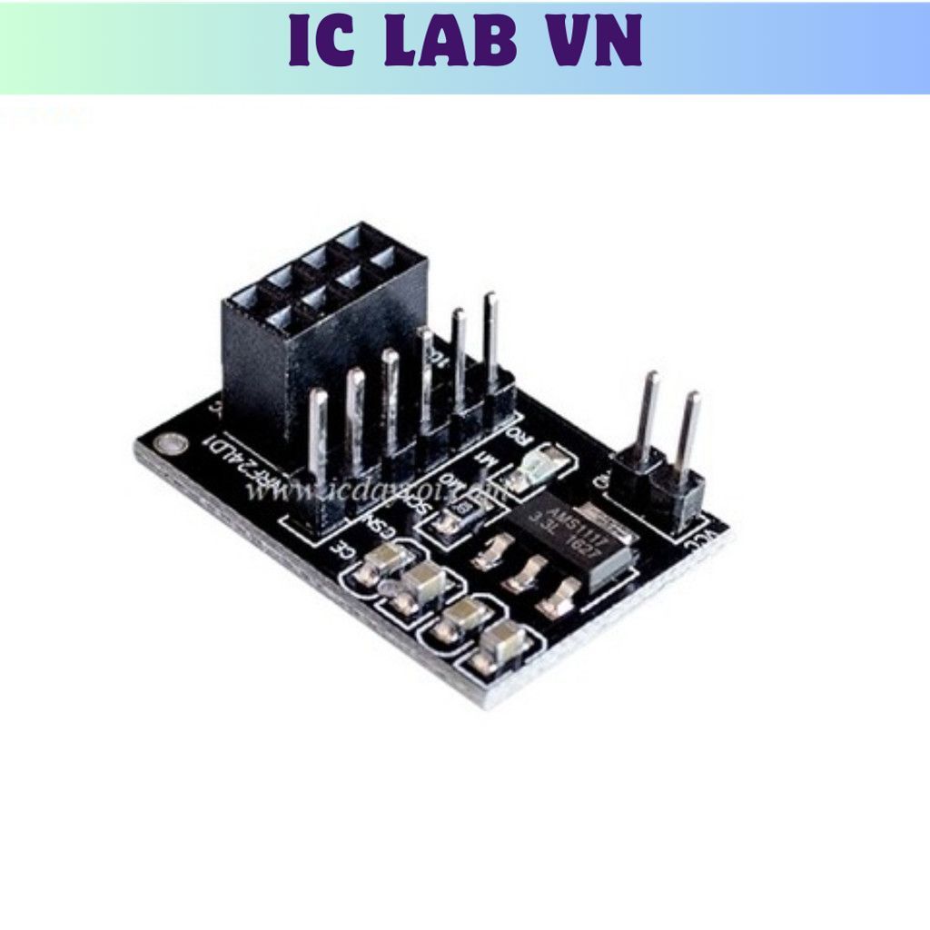 [2 Cái]- Đế Ra Chân Module NRF24L01 Ic Lab VN