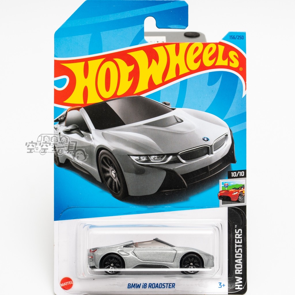 Không. 156 BMW i8 ROADSTER BMW Xám Mattel Hot Wheels Hợp kim Xe thể thao nhỏ