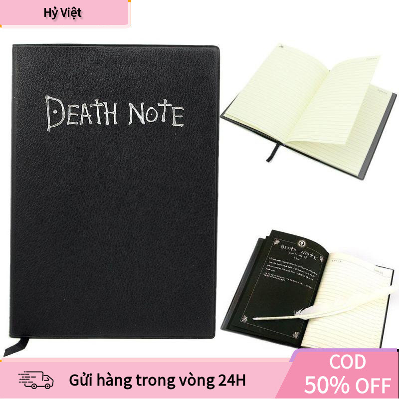 【Hỷ】Sổ Death Note - sổ anime/sổ note/sổ da/Cuốn Sổ Tử Thần Anime/Manga Death Note [Có hộp và tặng kè