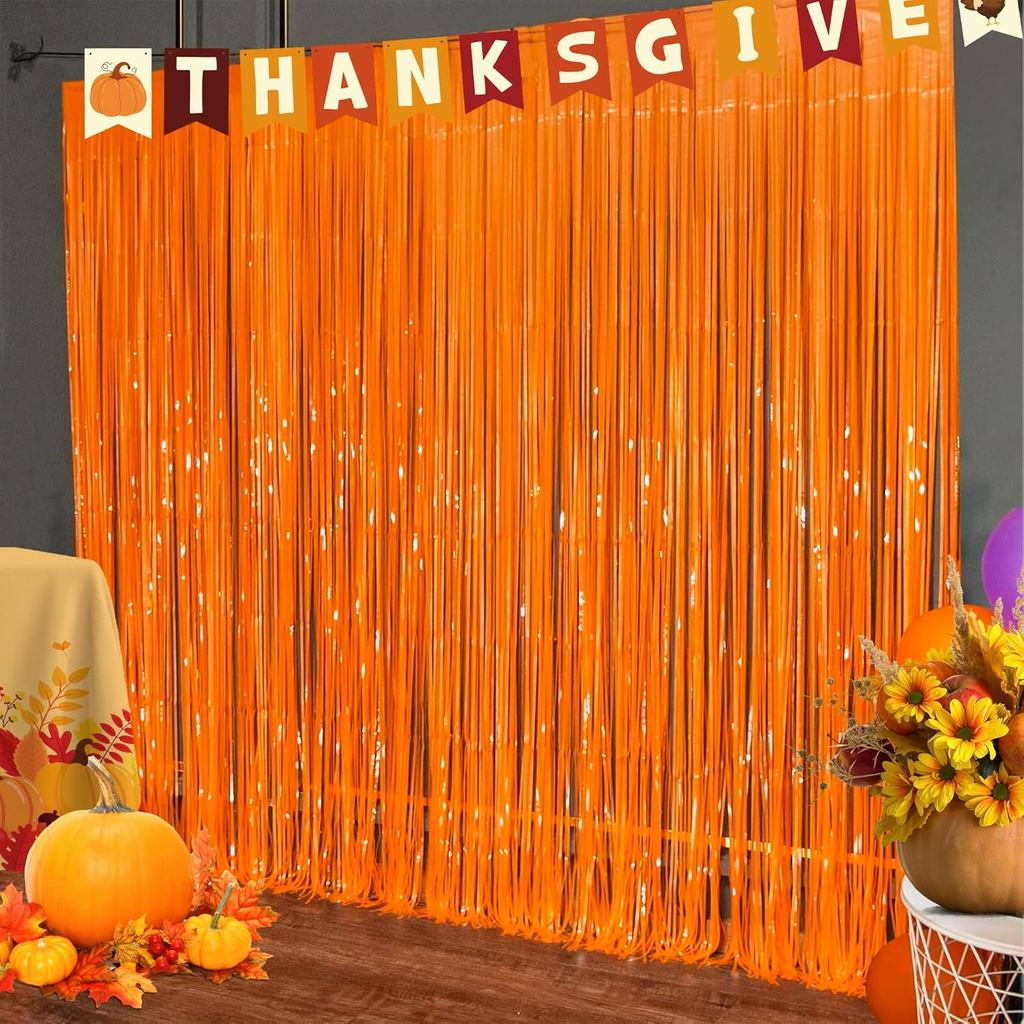 Trang trí lễ tạ ơn OHOME - Streamers Phông nền cảm ơn | Trang trí bạn bè cho trong nhà ngoài trời bê