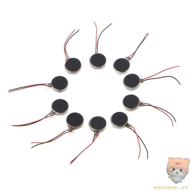 Động cơ rung Moon DC 3V 12000 ± 2500RPM Động cơ rung Micro DC cho dụng cụ điện