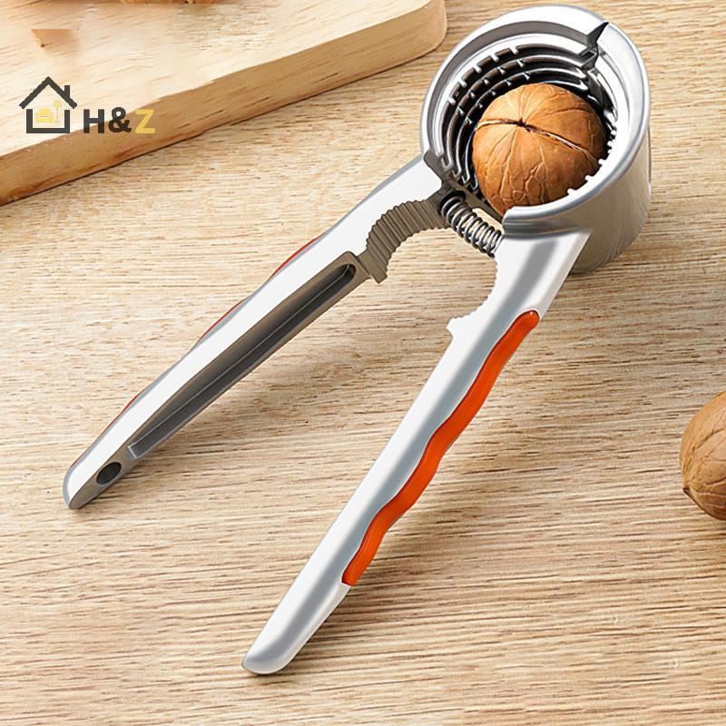 Kính vạn hoa Hợp kim kẽm Nutcracker Sheller Crack Almond Walnut Pecan Hazelnut Filbert Nut Nhà bếp N