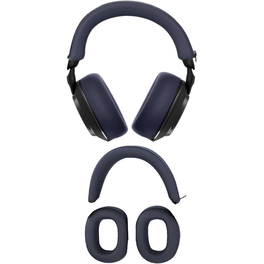 [2 Bộ] Dành Cho Vỏ Bowers & Wilkins Px7 S3, Vỏ Bảo Vệ Silicon NOUKAJU, Phụ Kiện Tai Nghe, Miếng Đệm 