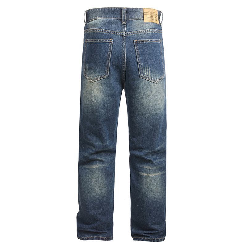 Quần Beggar Thẳng Nam Cao Cấp, Washed Tear Design