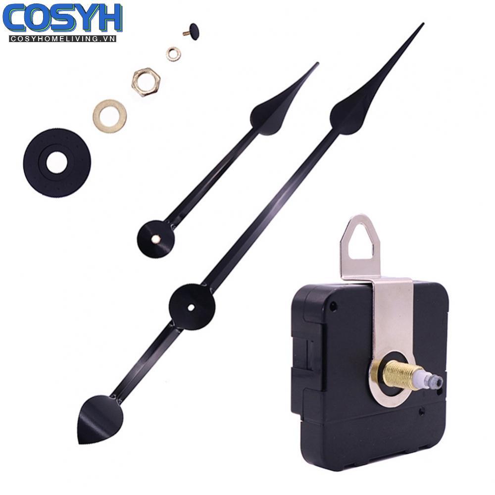 <cosyh>Long Hands Clock Movement DIY Kit for Wall Clock Repair and Replacement
