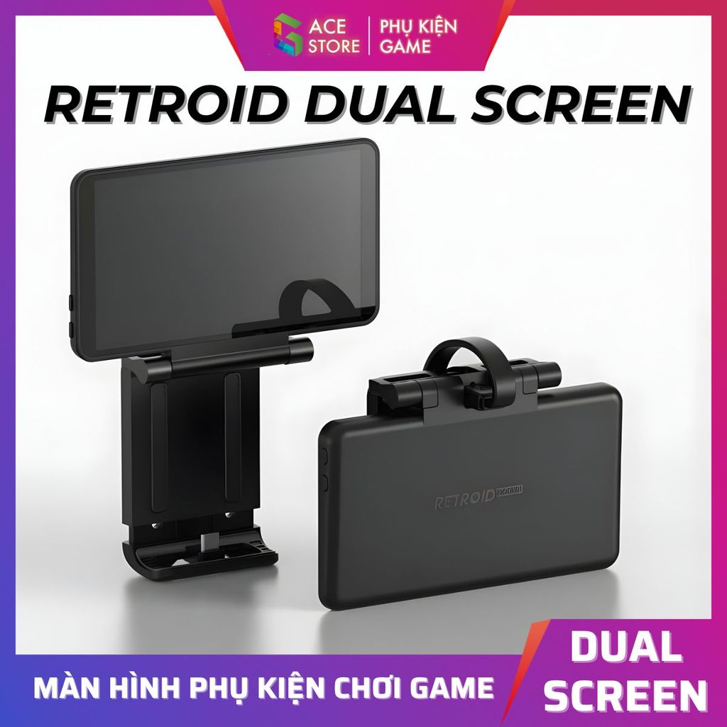 [Chính hãng]  Màn hình phụ Retroid Dual Screen Add-on cho Retroid Pocket