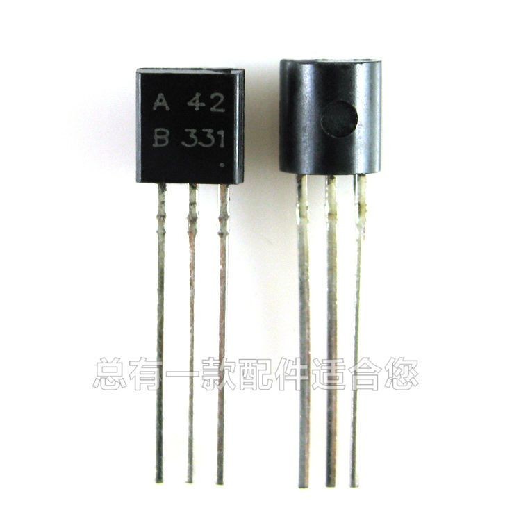 Thương hiệu mới MPSA42 A42 Triode Công suất thấp Transistor TO-92 Bao bì Linh kiện điện tử