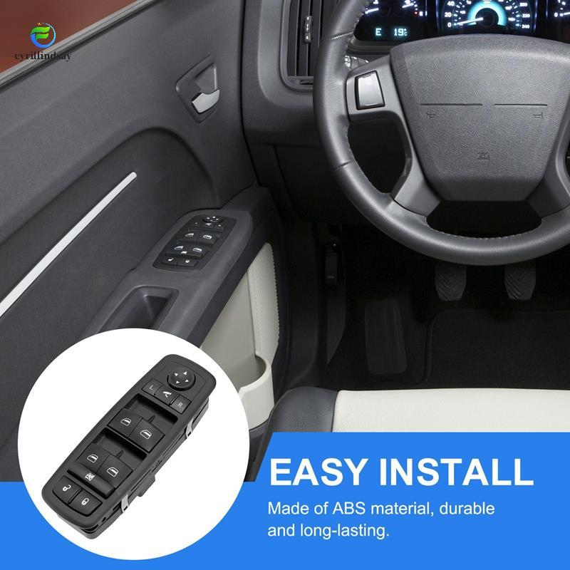 Công tắc điều khiển cửa sổ bên trái phía trước ô tô cho Grand Caravan 2008-2011 04602534AG LHD