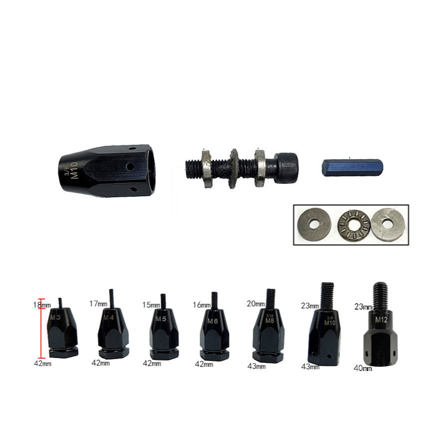 Đầu máy rút ốc cho máy rút ốc tán như trên hình [02]