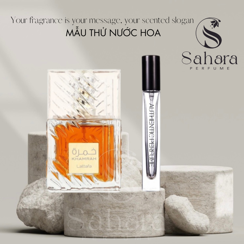 Lattafa Khamrah EDP | Nước hoa unisex Lattafa ngọt ngào | Sahara Perfum