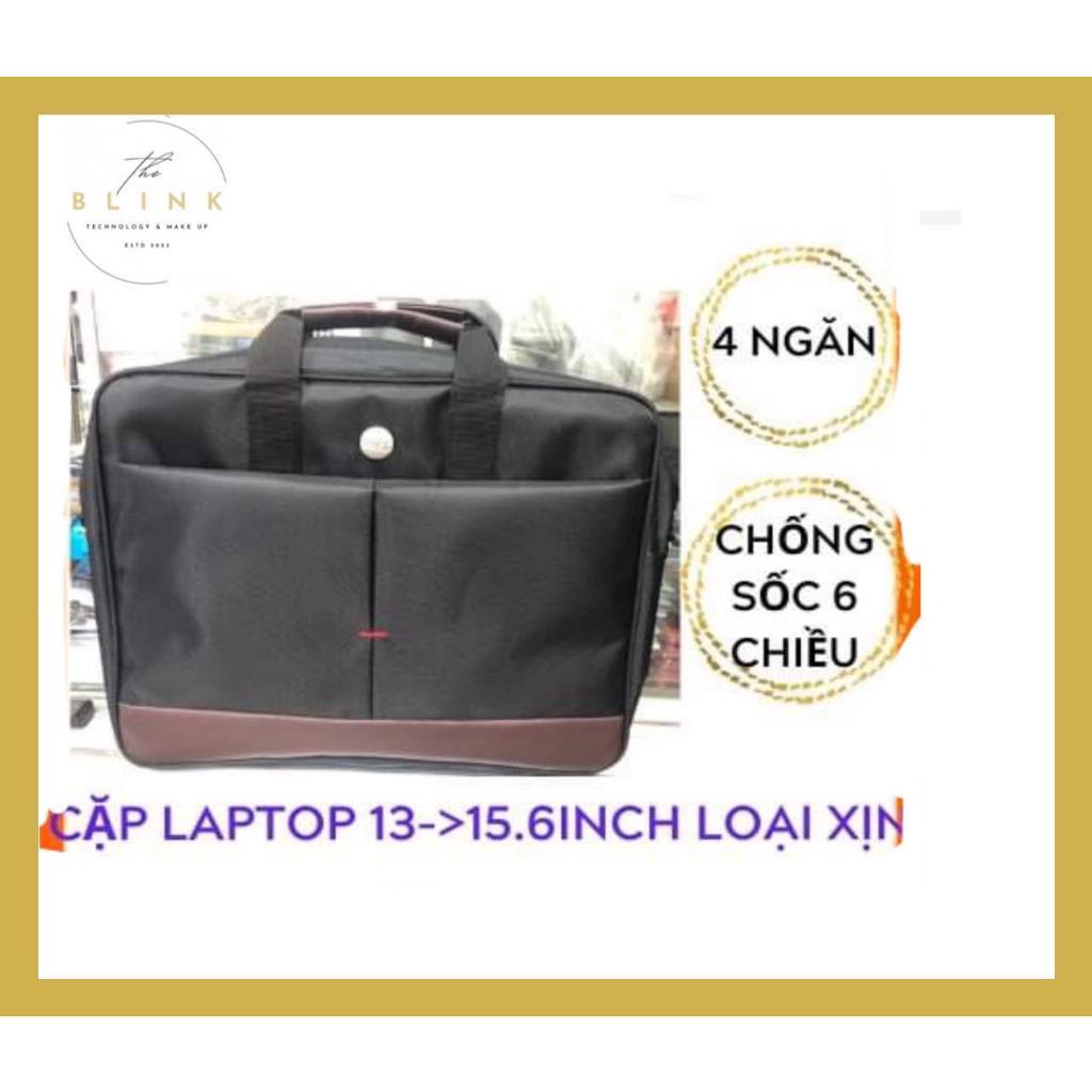 CẶP LAPTOP LOẠI TỐT VIỀN NÂU _ Cặp Laptop 13-15.6 inch Các Hiệu. Chất Đẹp Dày Dặn- Thích Hợp Cho Dân Văn Phòng