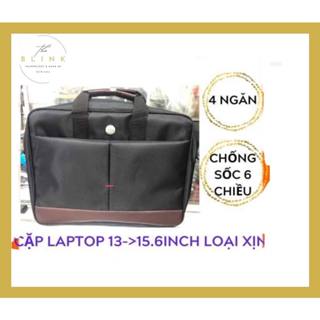 CẶP LAPTOP LOẠI TỐT VIỀN NÂU _ Cặp Laptop 13-15.6 inch Các Hiệu. Chất Đẹp Dày Dặn- Thích Hợp Cho Dân Văn Phòng