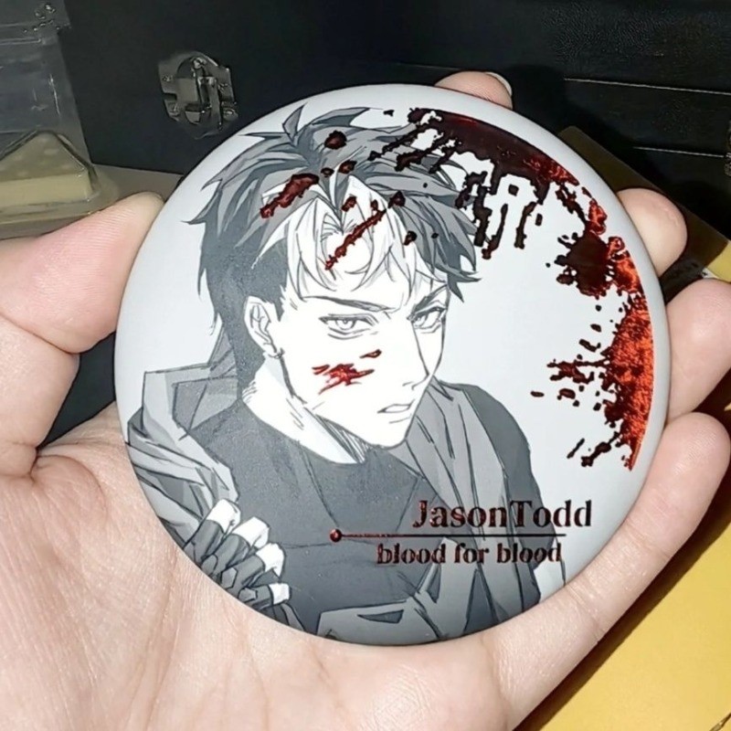 Trang sức embroider chủ đề Jason Peter Todd, quà sinh nhật đẹp cho bàn làm việc