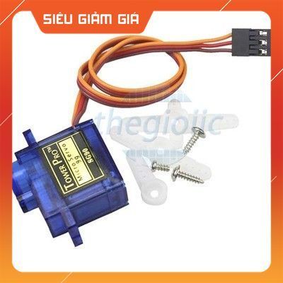 SG90 Động Cơ Servo 360 Độ, 1.8 Kg.Cm, 4.8 → 6 V SmartFix Linh Kiện