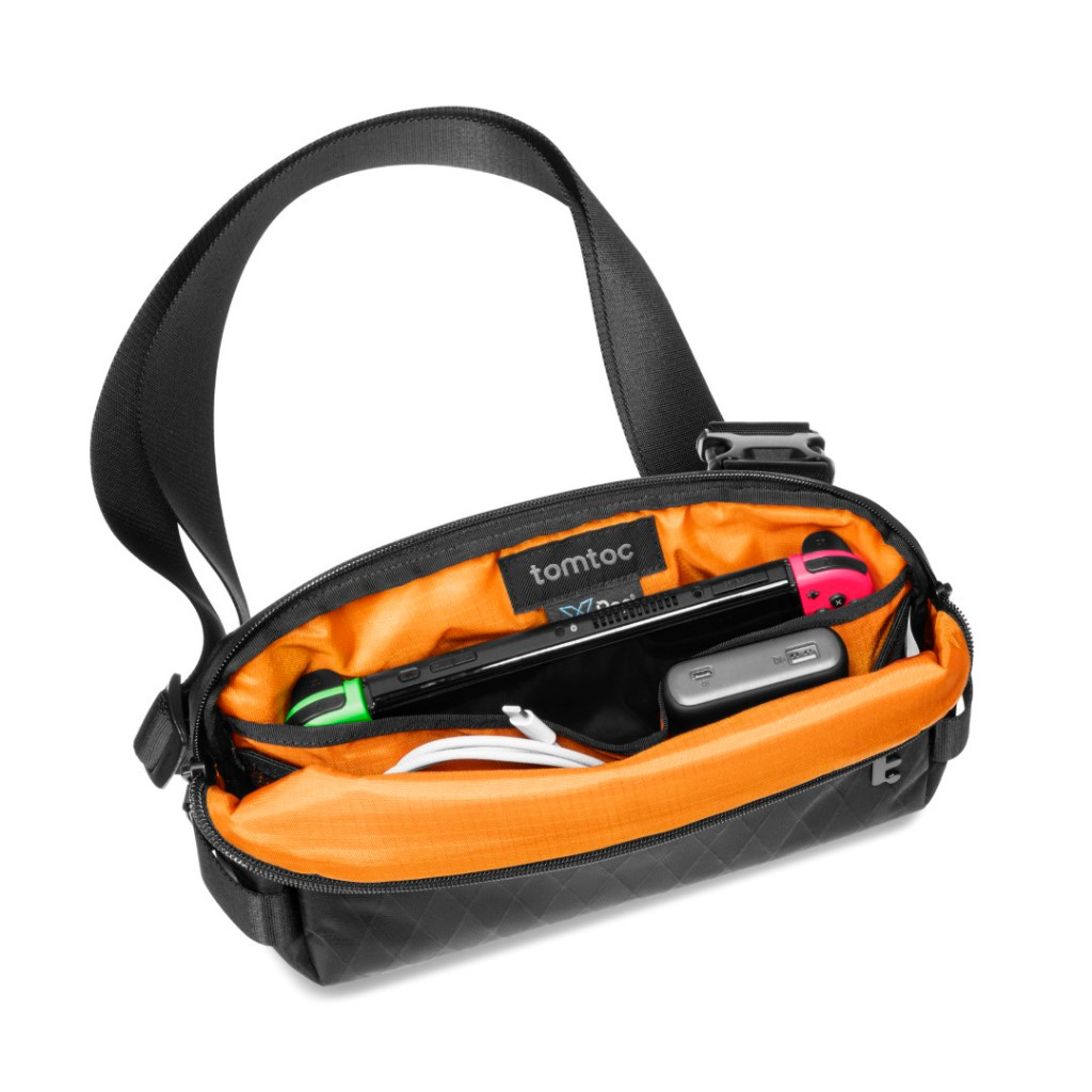 Túi đeo chéo đựng phụ kiện Tomtoc Compact EDC X-pac Sling Bag chính hãng, kháng nước tốt, bền bỉ | BigBuy360 - bigbuy360.vn