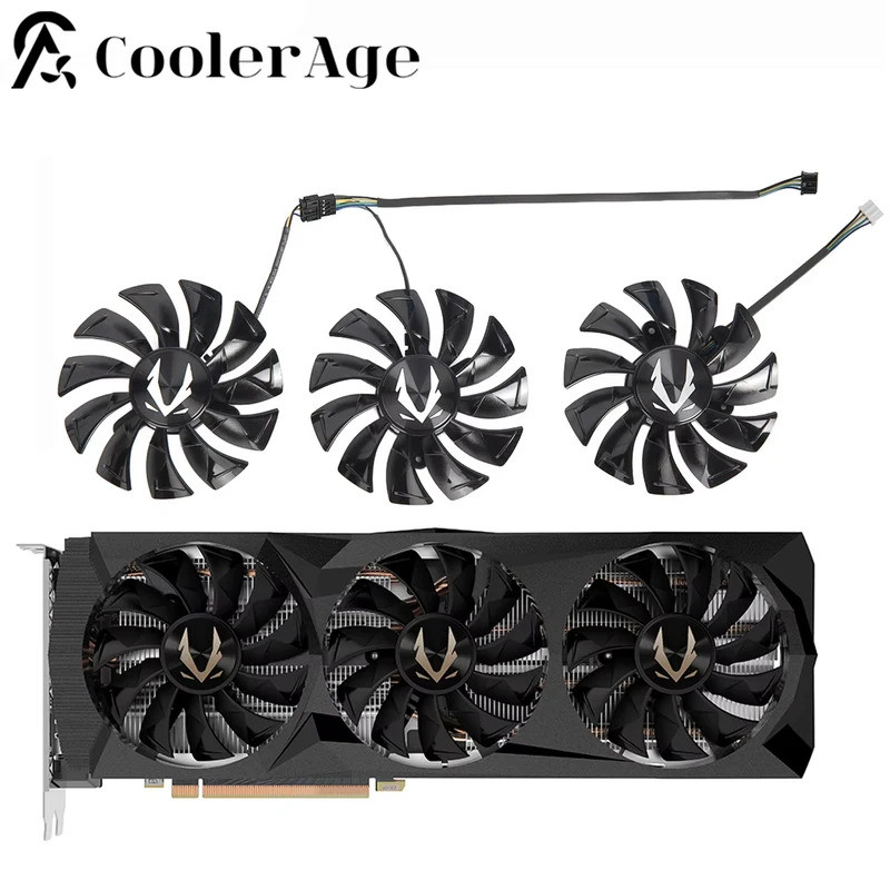 Quạt Card Video Cho ZOTAC GAMING GeForce RTX 2070 Core Amp Cực RTX 2080 2080Ti AMP Card Đồ Họa Thay 
