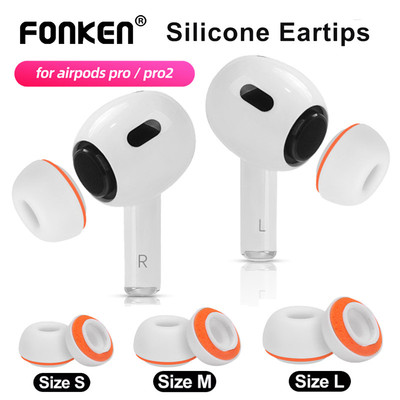 Fonken Thay Thế Đầu Tai Nghe Silicon Tai Nghe Earpad Phụ Kiện Cho AirPods Pro 2 / 1